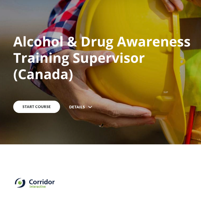 Alcohol & Drug Awareness Training Supervisor (Canada)