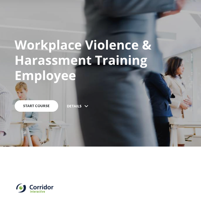 Workplace Violence & Harassment Training Employee (Canada)